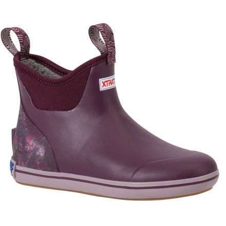 Xtratuf Boots Women's Trolling Pack 6 in Ankle Deck Boot - Purple