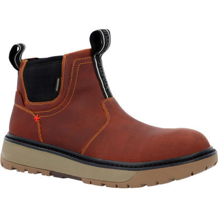 Xtratuf Boots Men's Bristol Bay Leather Chelsea Boot - Orange